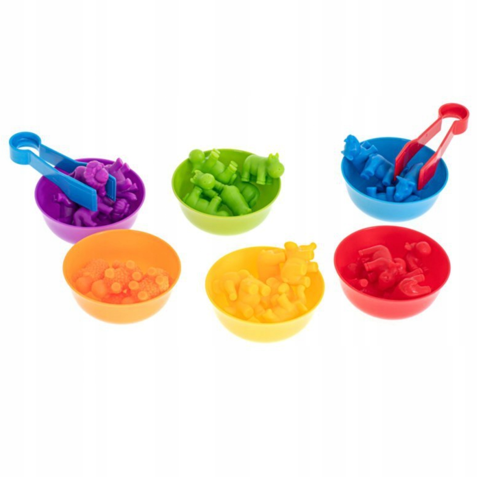 ZESTAW DO NAUKI LICZENIA I KOLORÓW GRA MONTESSORI Głębokość produktu 3.5 cm