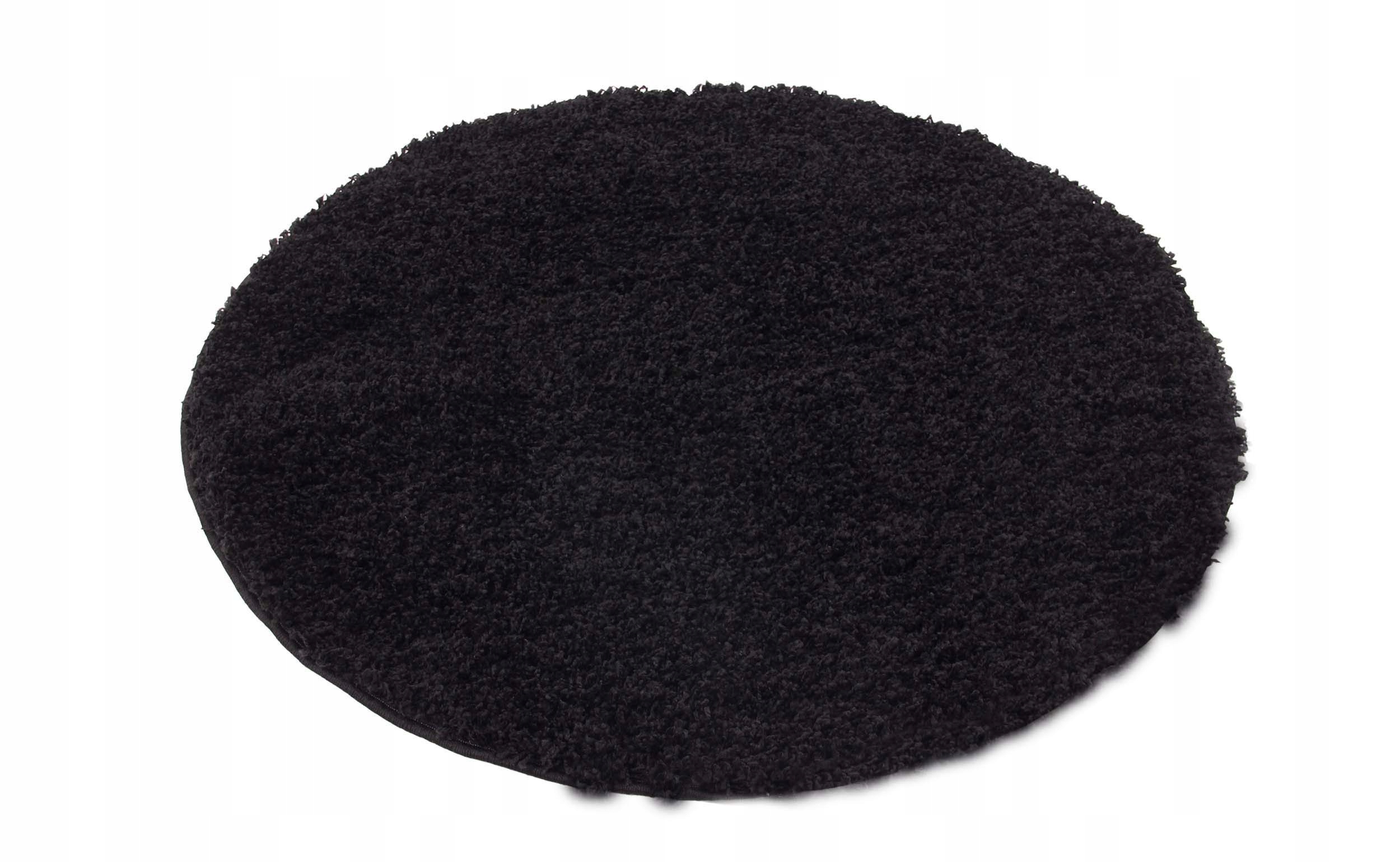 

Dywan Koło Shaggy Magic Czarny Okrągły 5 CM 100 cm