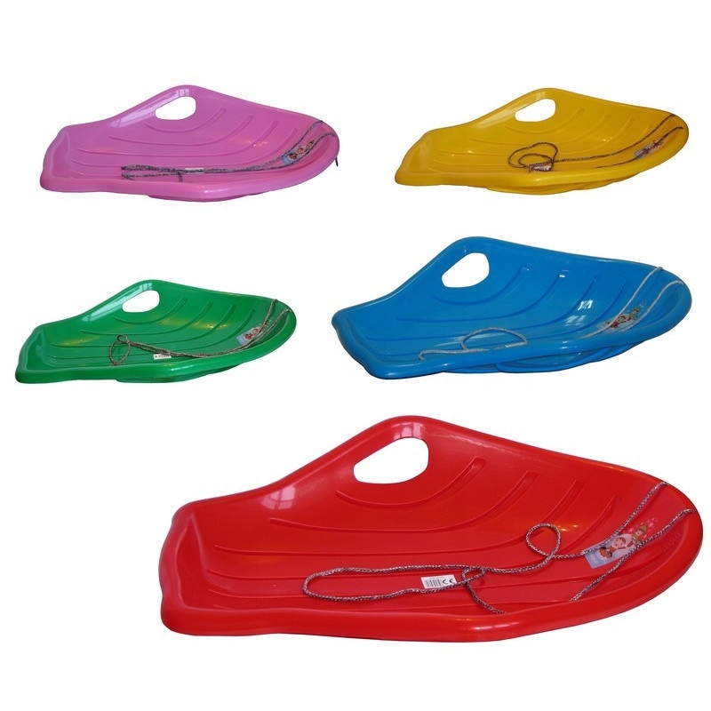 sanki plastikowe slizg muszla