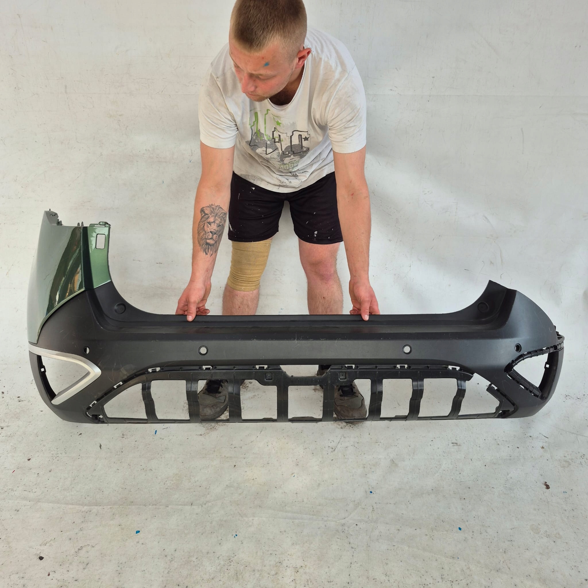 KIA SPORTAGE 5 V 21- bumper rear part rear PDC