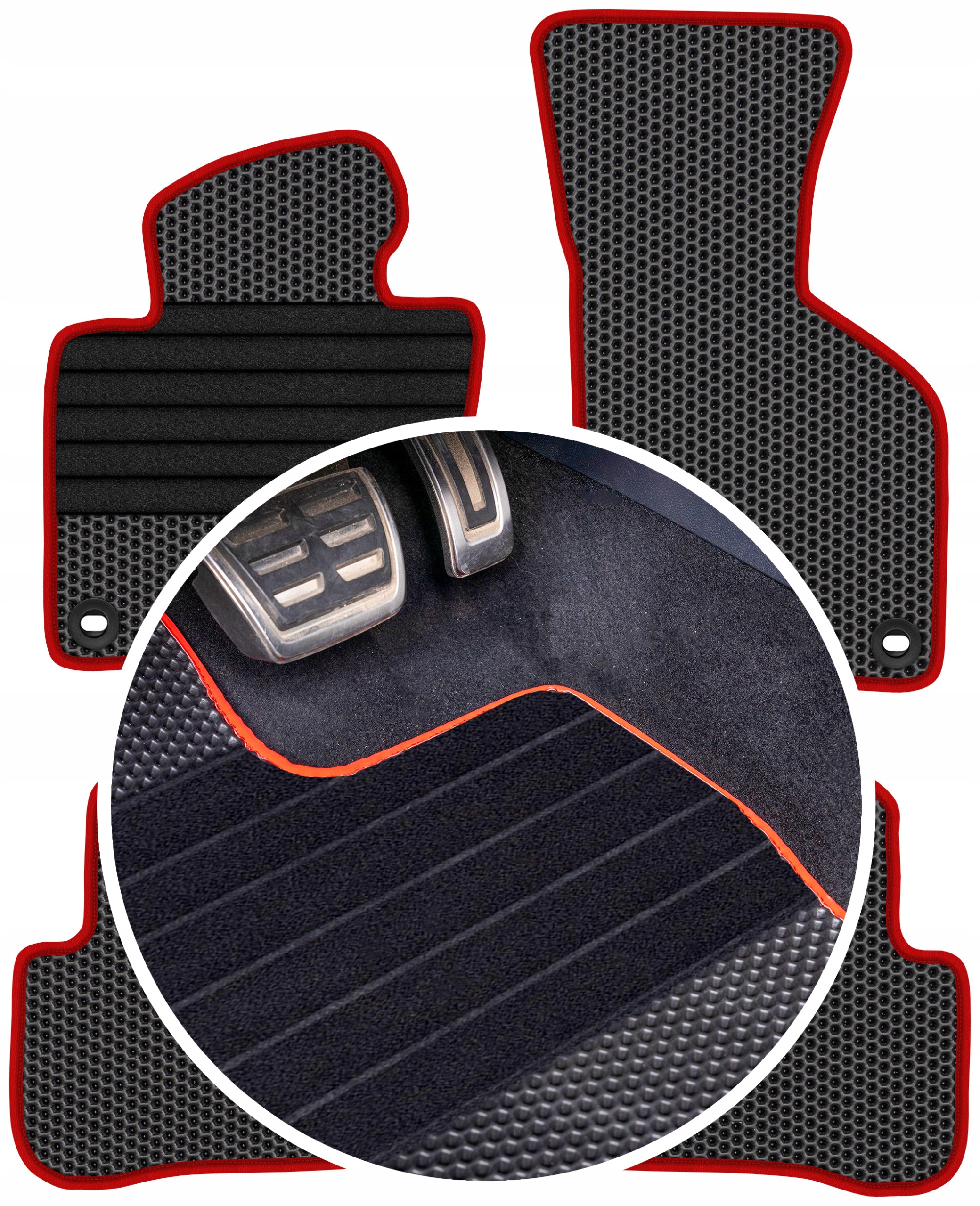 Vw Passat B6 2005-2010 Gumové rohože Eva Eternity Plastry Medu