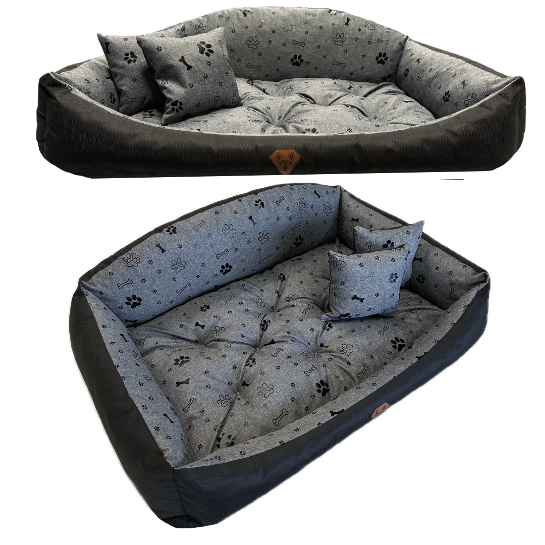 Duże Legowisko Kanapa Kojec Dla Psa 115x95 Dogs4life Wodoodporne Stylowe