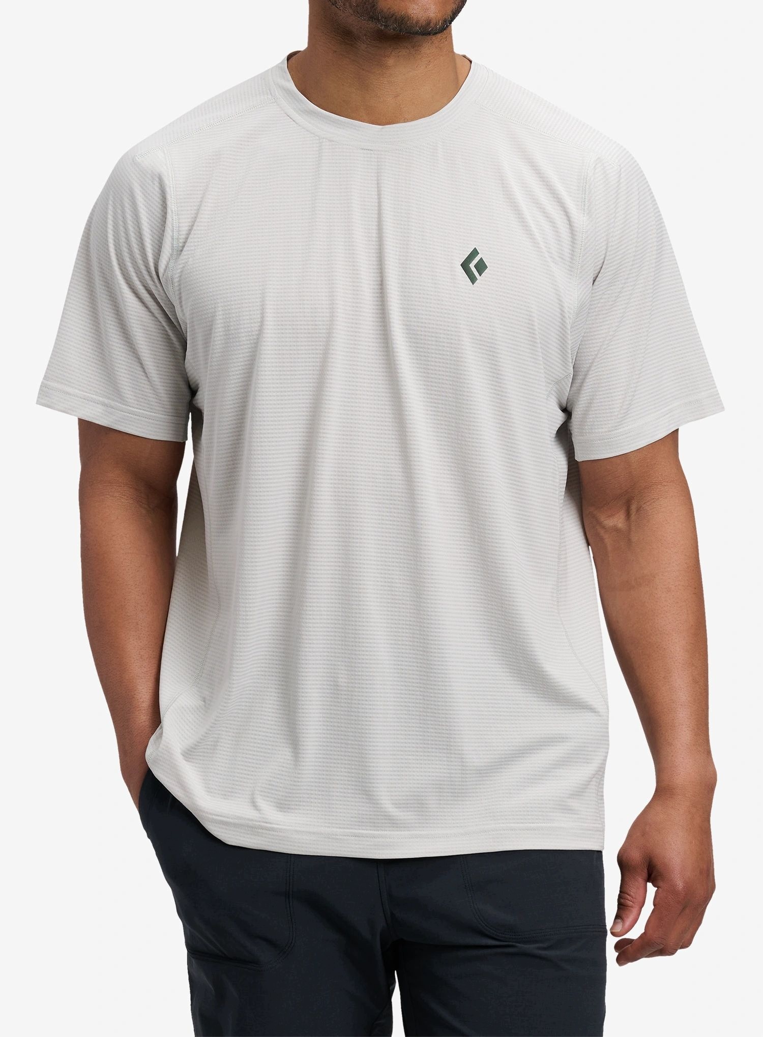 Běžecké tričko Black Diamond Distance Ss Tech Tee alloy L