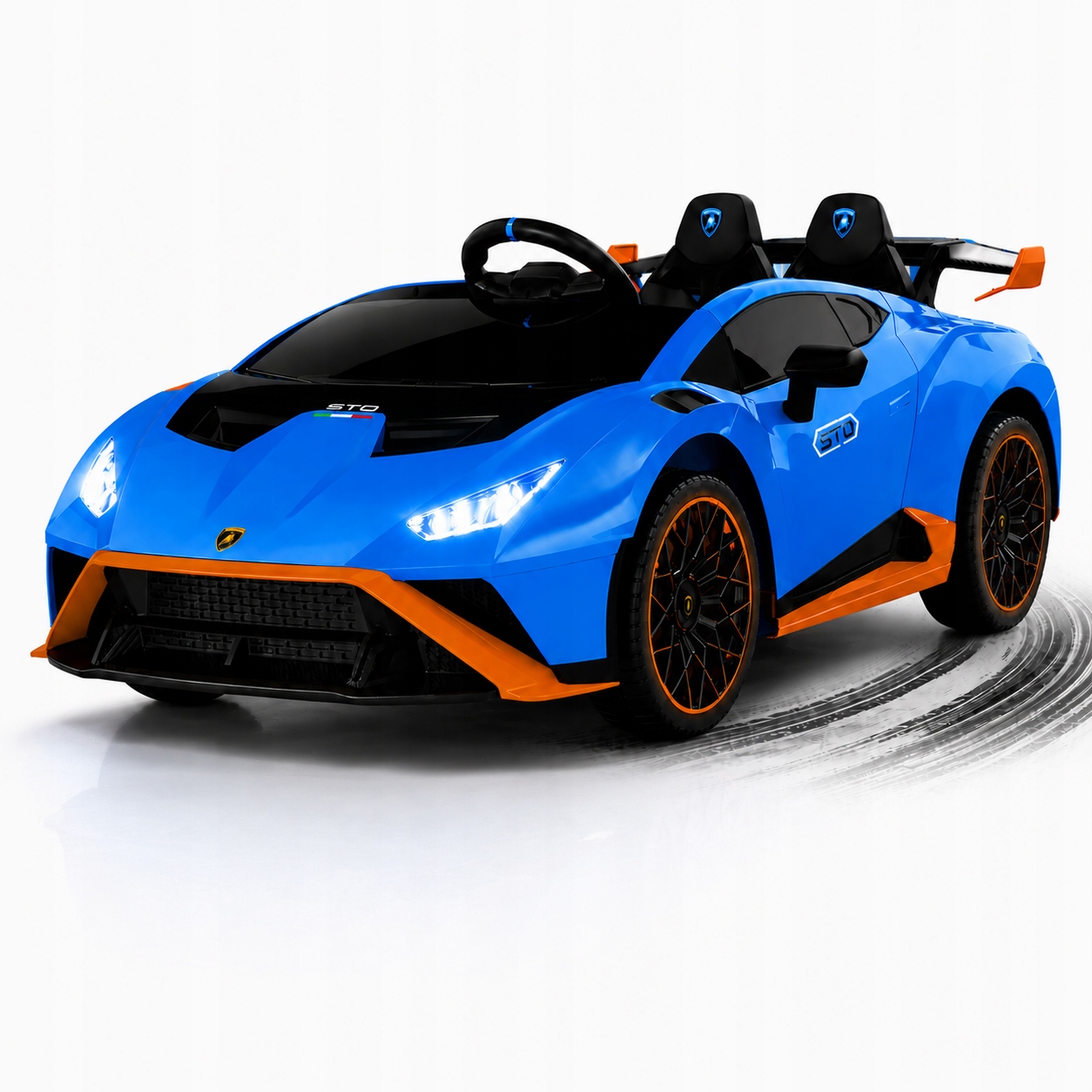 Auto Drift 360° na akumulator – obrót, poślizgi, pilot 2.4G Premium 2x100W