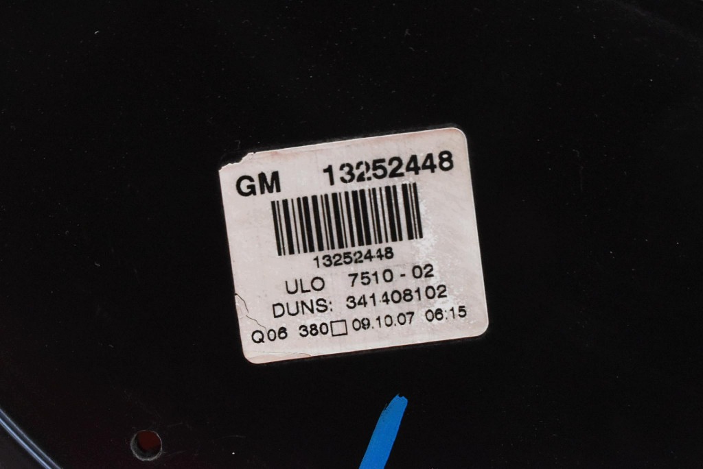 light right rear part rear 13252448 OPEL ZAFIRA B 05-10