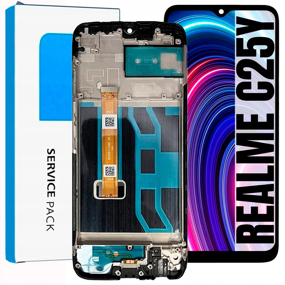 Displej Pro Realme C25Y Originál LCD Rámeček