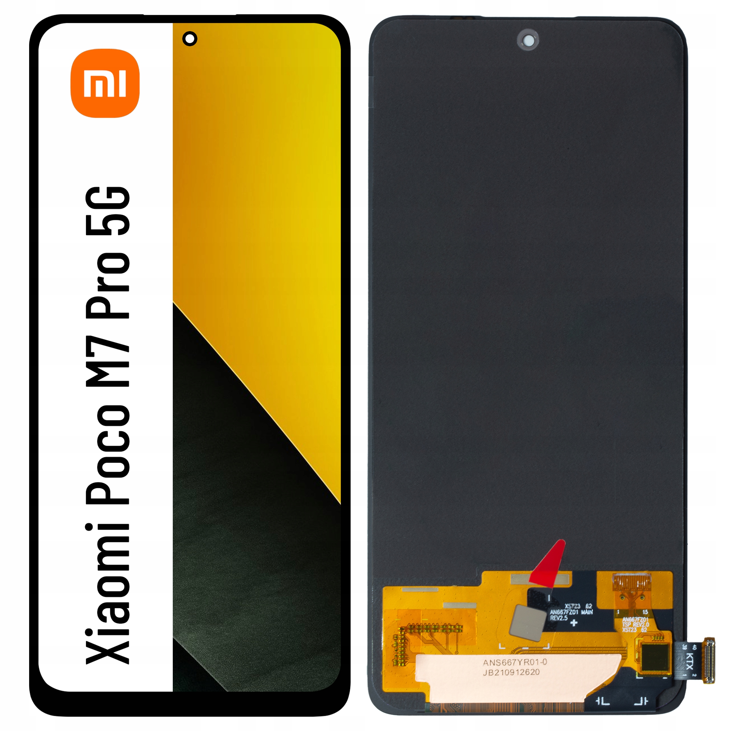 LCD displej pro Xiaomi Poco M7 Pro 5G Oled displej