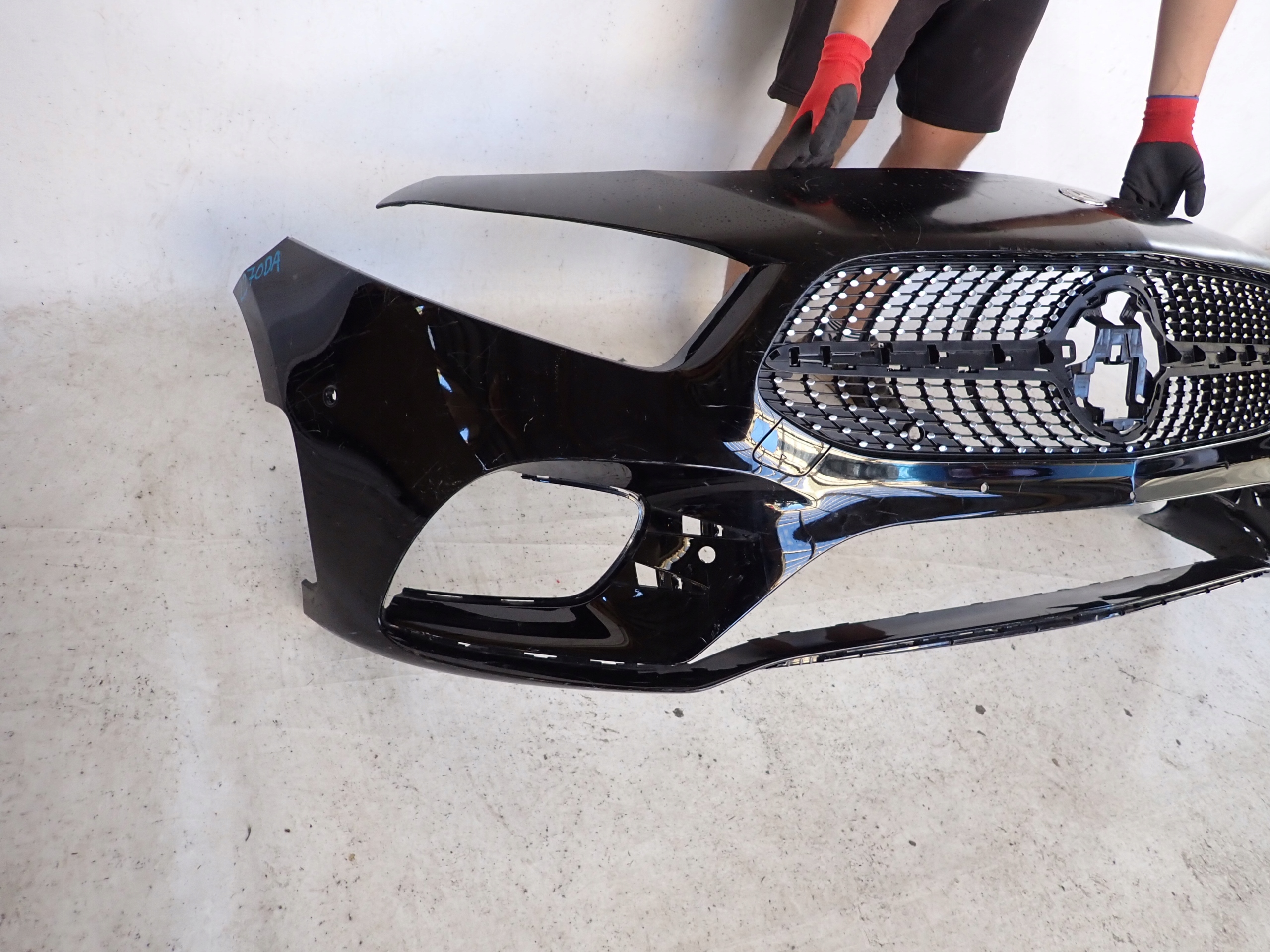 MERCEDES A KLASA W177 AMG bumper front front grill PDC A1778856100