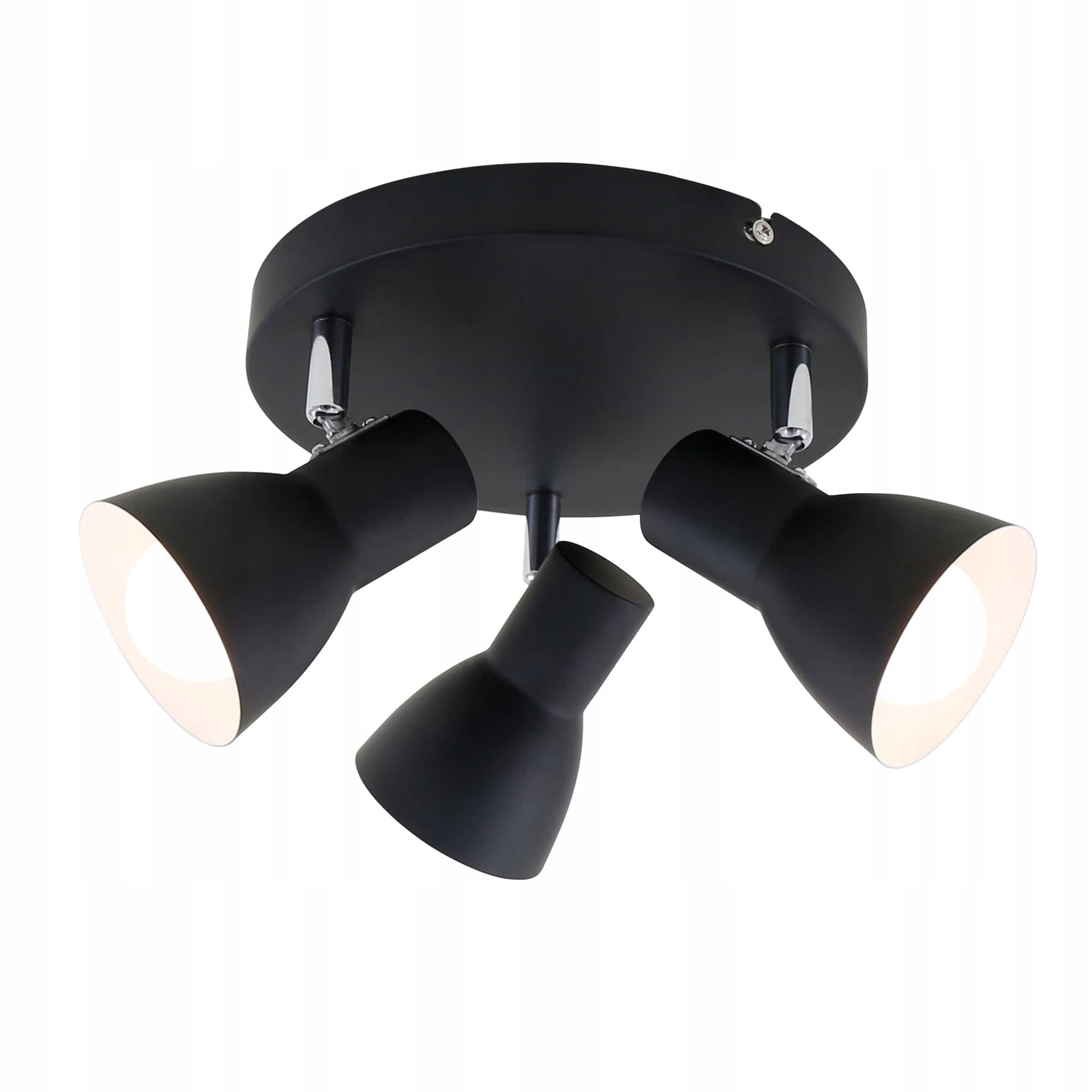 Briloner Bodové svietidlo pr. 21 cm 3x E14 25W čierna Bri 2860-035