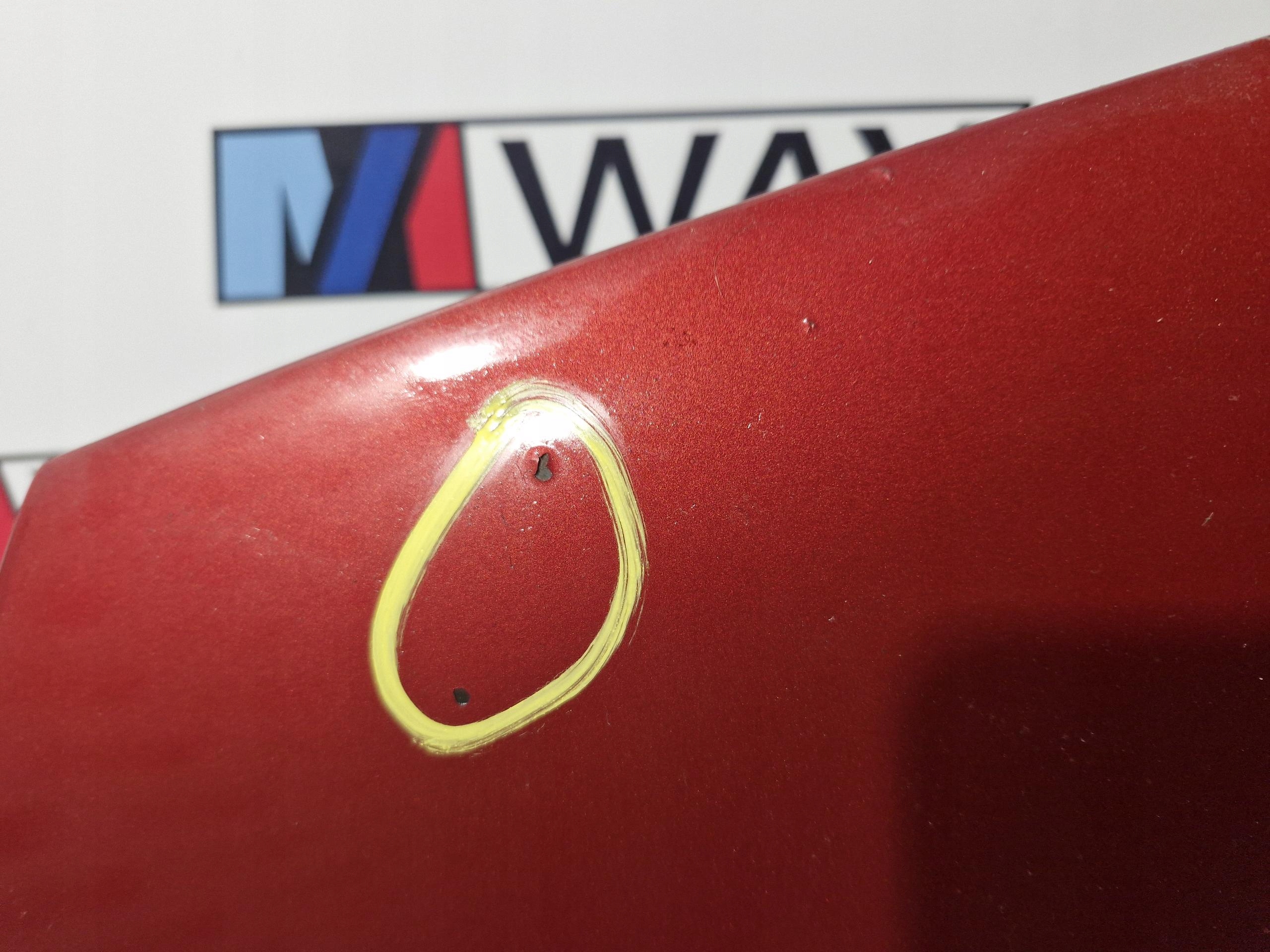 BMW E39 PRZEDLIFT cofano Anteriore Coperchio 362 SIENAROT