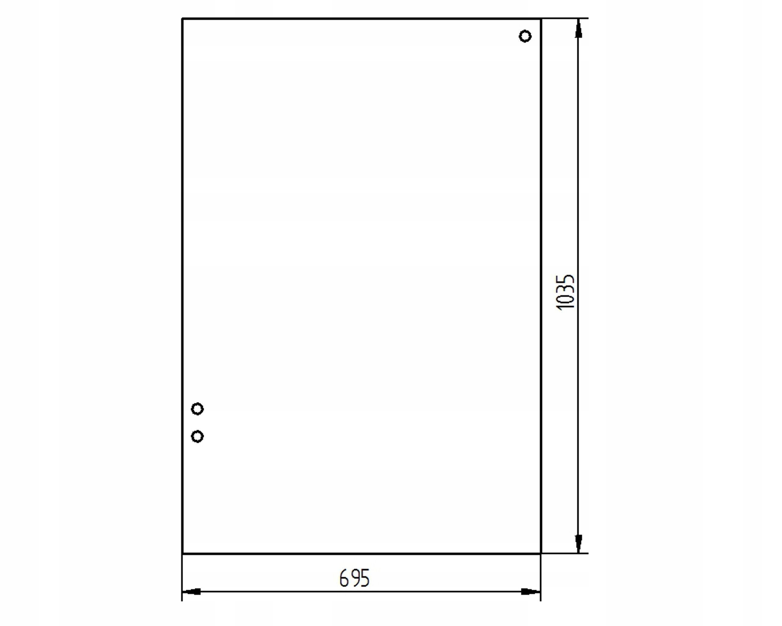 sklo teleskopický nakladač Jcb přední 827/20090