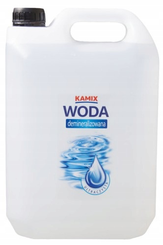 Kamix woda demineralizowana ultraczysta 5l Dawniej Destylowana