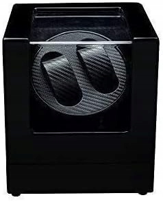 Rotomat Cambos Dvojitý natahovač hodinek Automat Černý