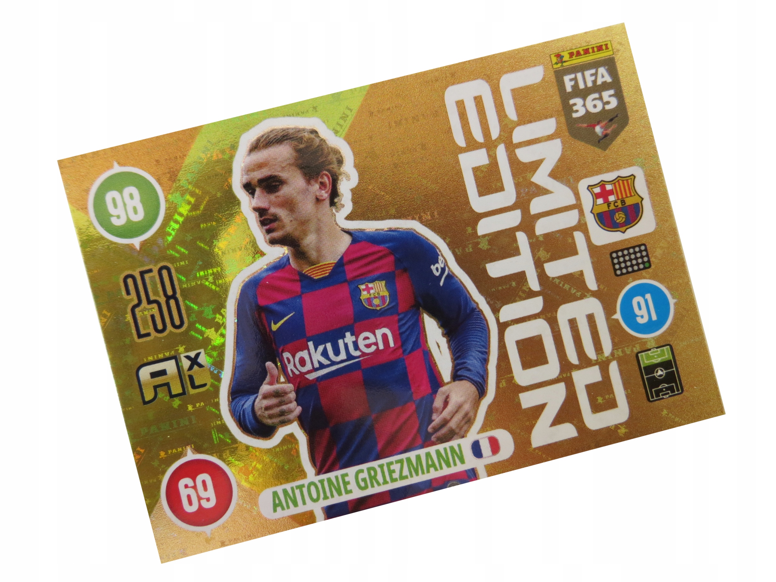 Panini Fifa 365 2021 Karty Piłkarskie Limited Antoine Griezmann Barcelona