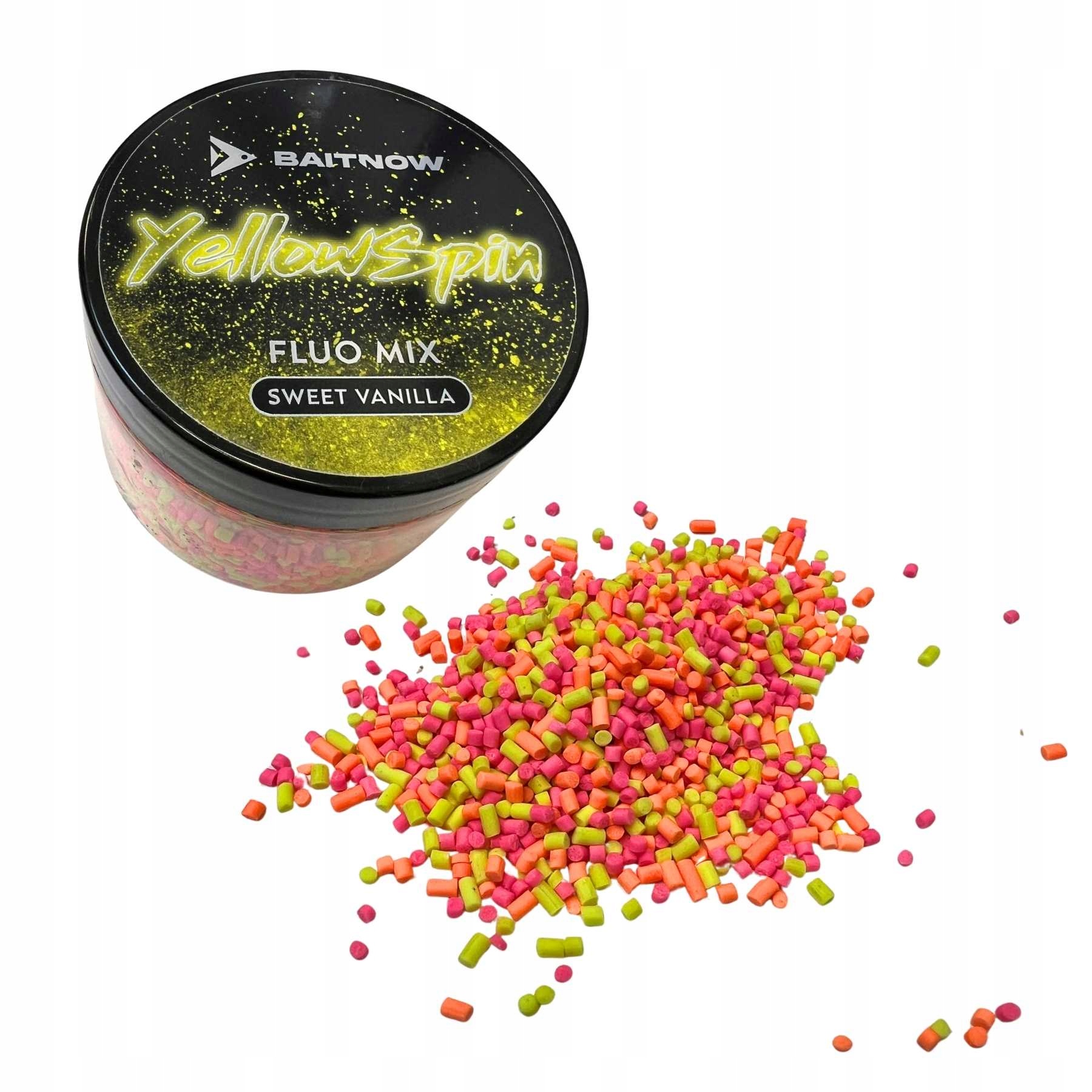 Dodatek Method Feeder Baitnow Fluo MIX Yellow Spin 150ml