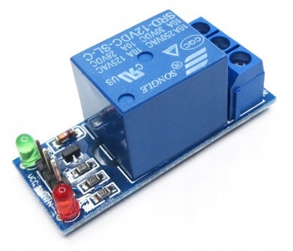 Moduł Przekaźnik 1-kanałowy 12V Arduino AVR