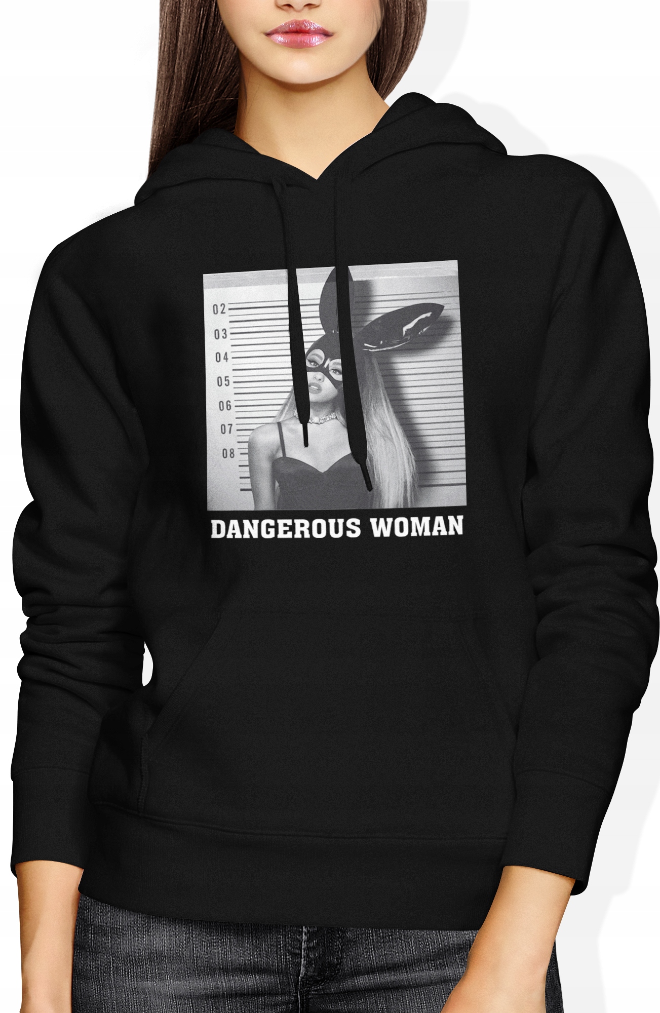 

Damska Bluza Z Kapturem Ariana Grande Rozmiar S