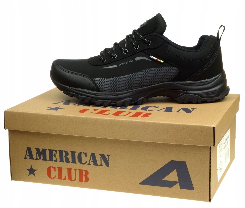 Buty Trekkingow AMERICAN CLUB OUTDOOR SoftShell 41 Kod producenta WT114BLK