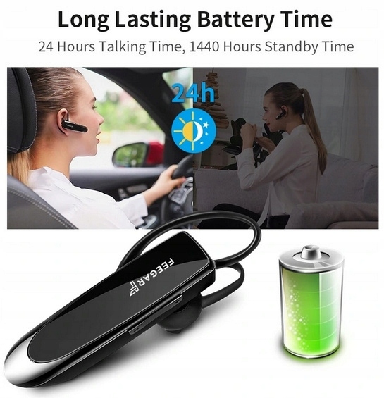 Zestaw sluchawkowy Bluetooth 5 0 Feegar BF300 PRO Weight with packaging 0 15 kg