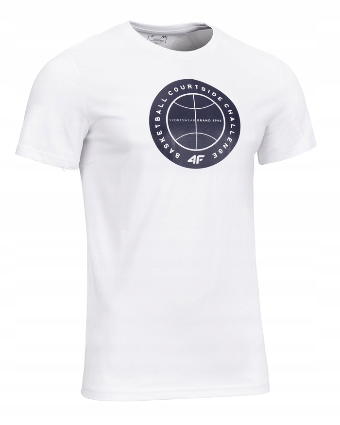 

4F Męska Koszulka T-shirt Bawełna / rozm XXL