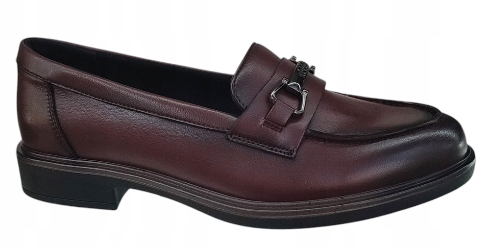 Polobotky Mokasíny Dámské Vinceza 39983 Kůže Lico Bordo 40