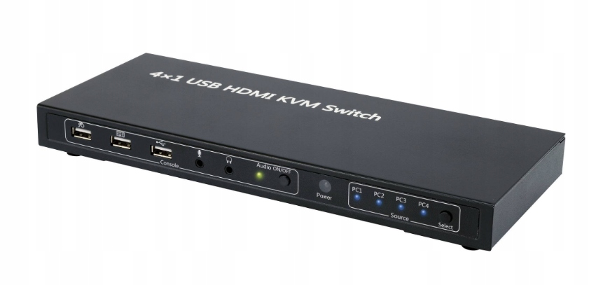 SpeaKa Professional SP-4000672 Kvm přepínač, Hdmi 4x1 Usb