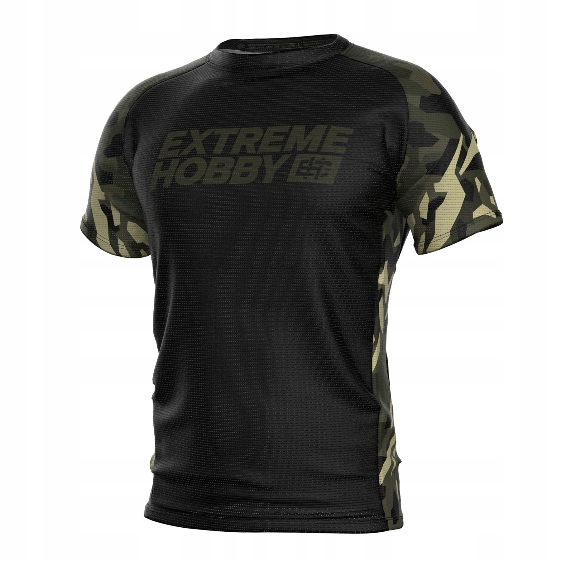 Koszulka Sportowa Extreme Hobby Techniczna Męska Jungle Panther L Czarny