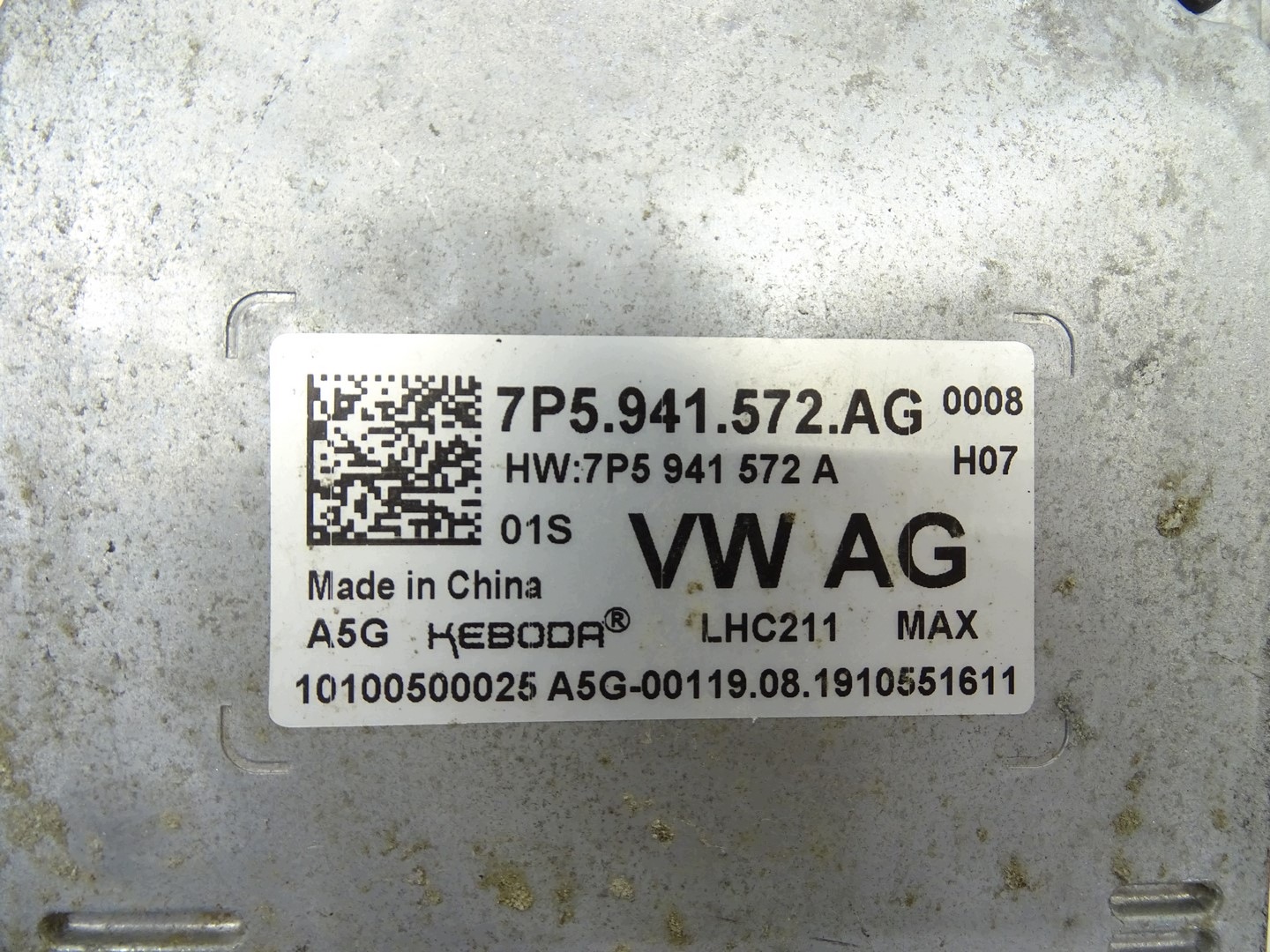 centralina modulo LED VW TIGUAN II GOLF VII 7P5941572AG