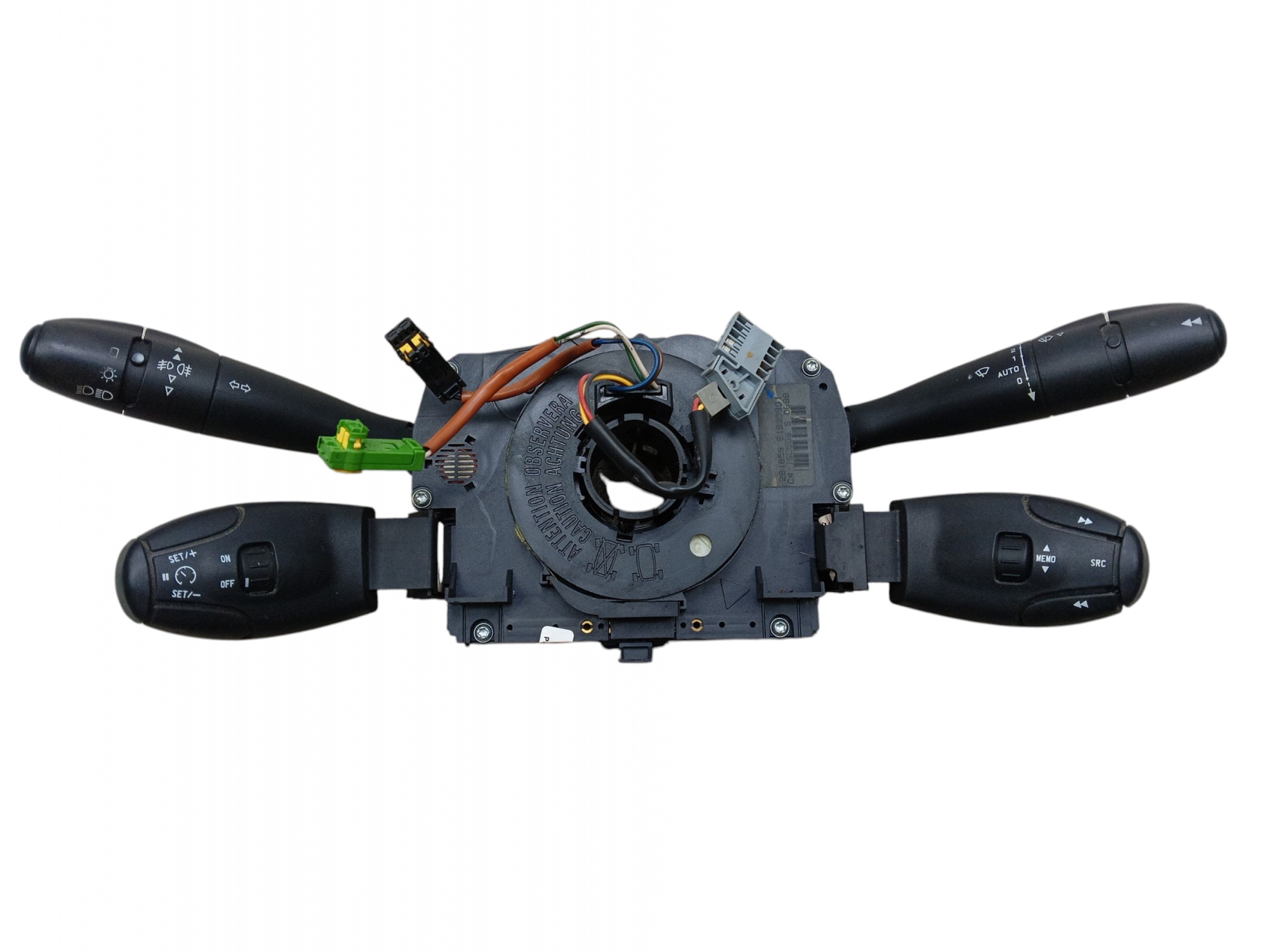 steering wheel levers and controls control ring PEUGEOT 407 (2004-2008) 96611305XT