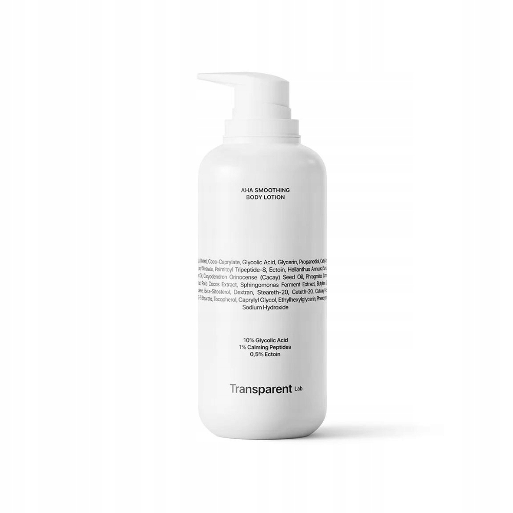Transparent Lab Aha Smoothing Body Lotion 400 ml Kuracja do ciała