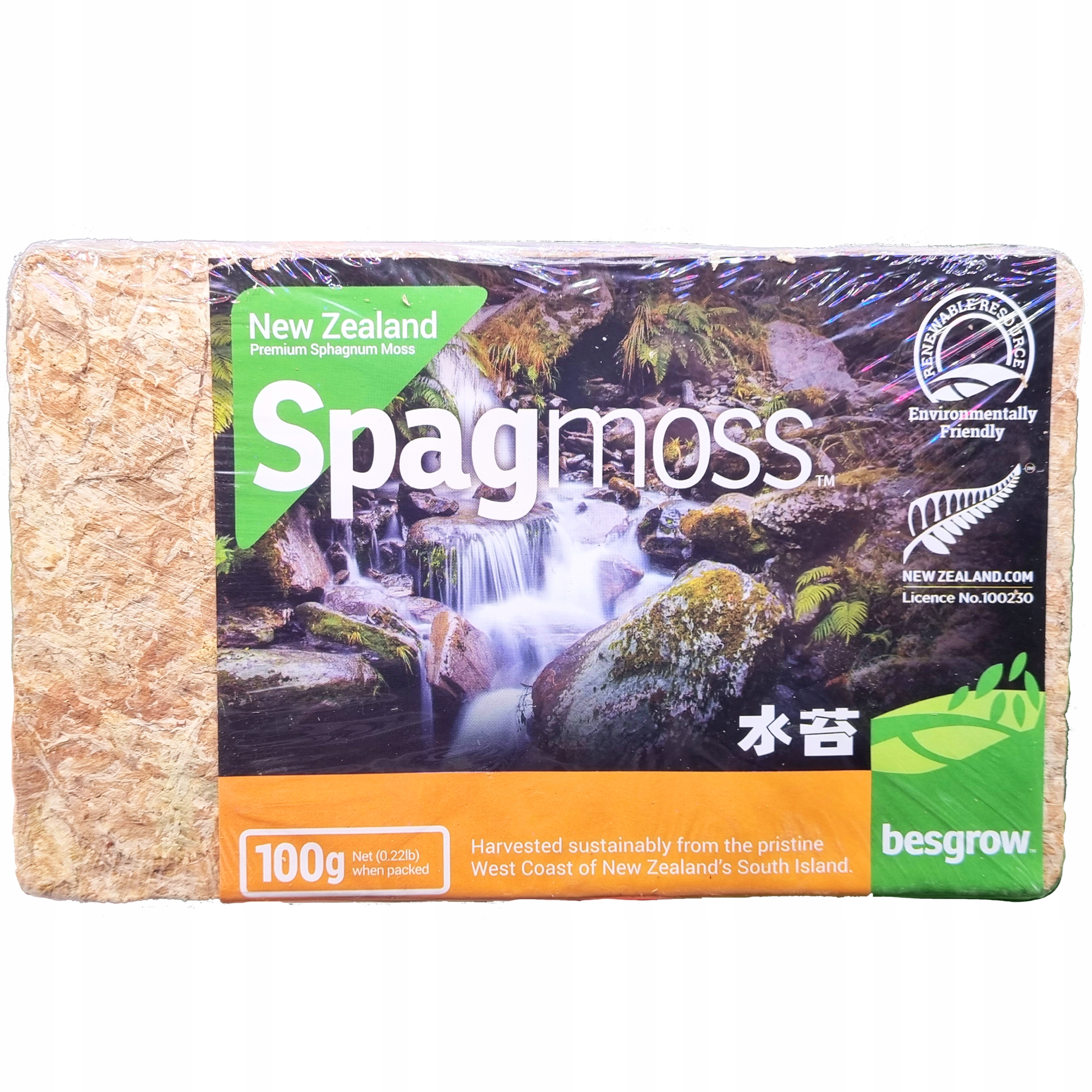 

Mech Torfowiec Sphagnum Moss Ukorzeniacz 100g/8L