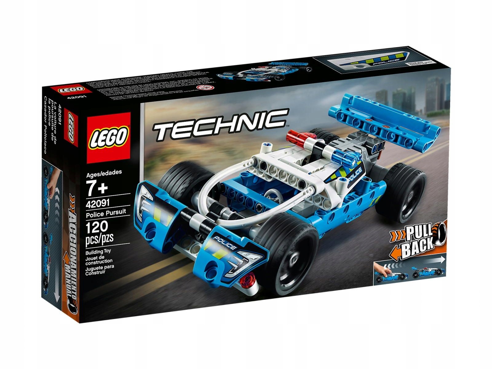 

Klocki Lego Technic 42091 Policyjny pościg