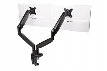 Kensington One-Touch Height Adjustable Dual Monitor Arm Black