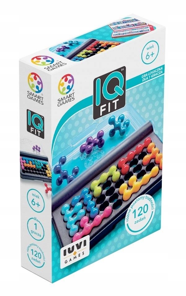 SMART GAMES GRA LOGICZNA IQ PUZZLER 120 ZADAŃ Kod producenta SG423PL