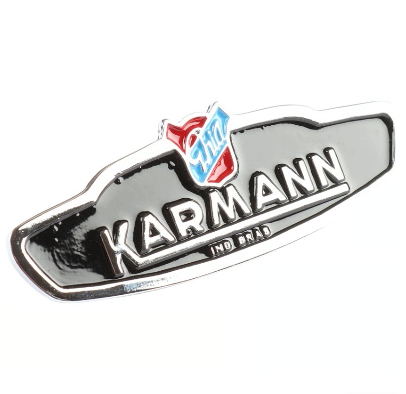Emblém na pravú stranu 'Karmann' Karmann Ghia T14 59-