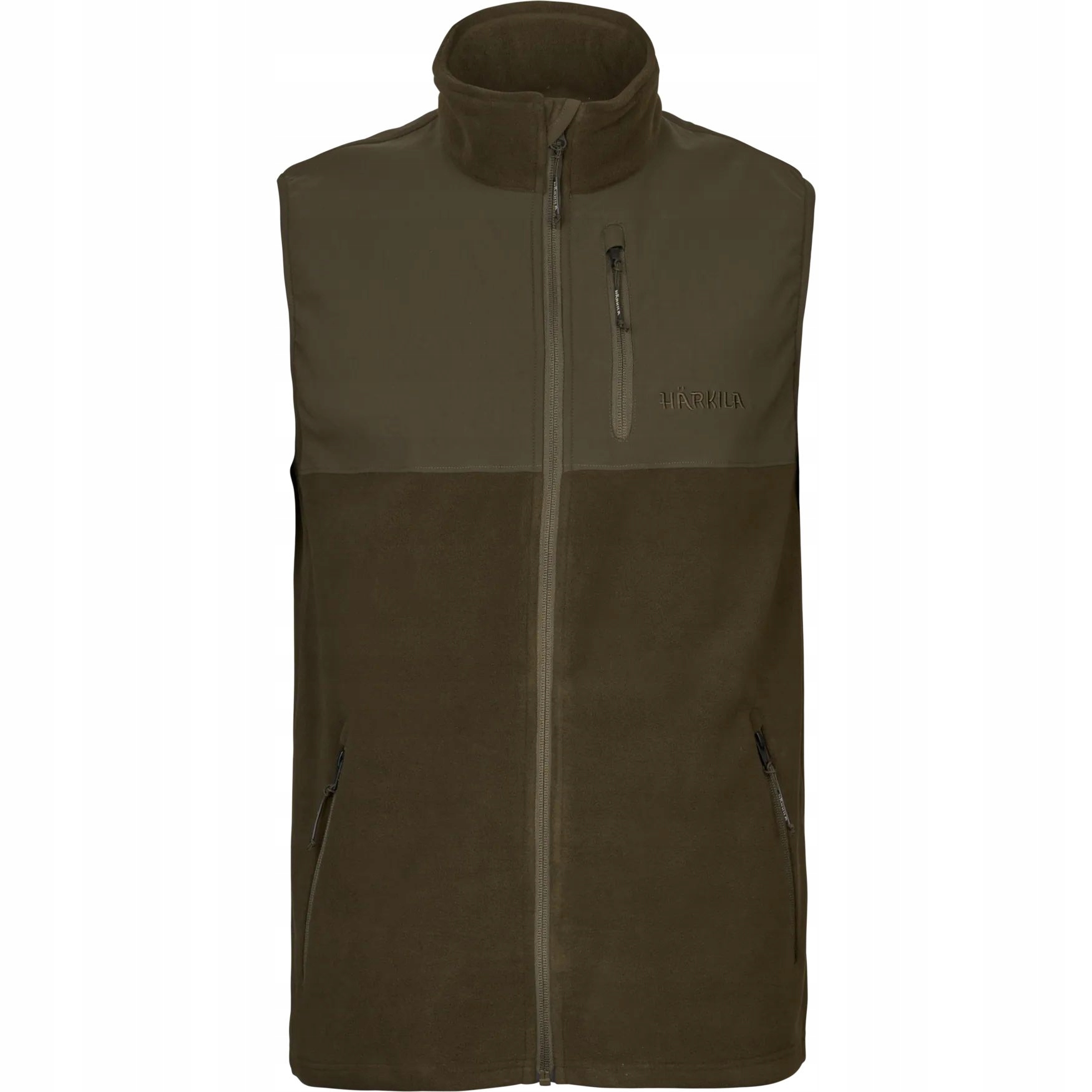 Kamizelka Harkila Fjell fleece Hunting green/Willow green XL