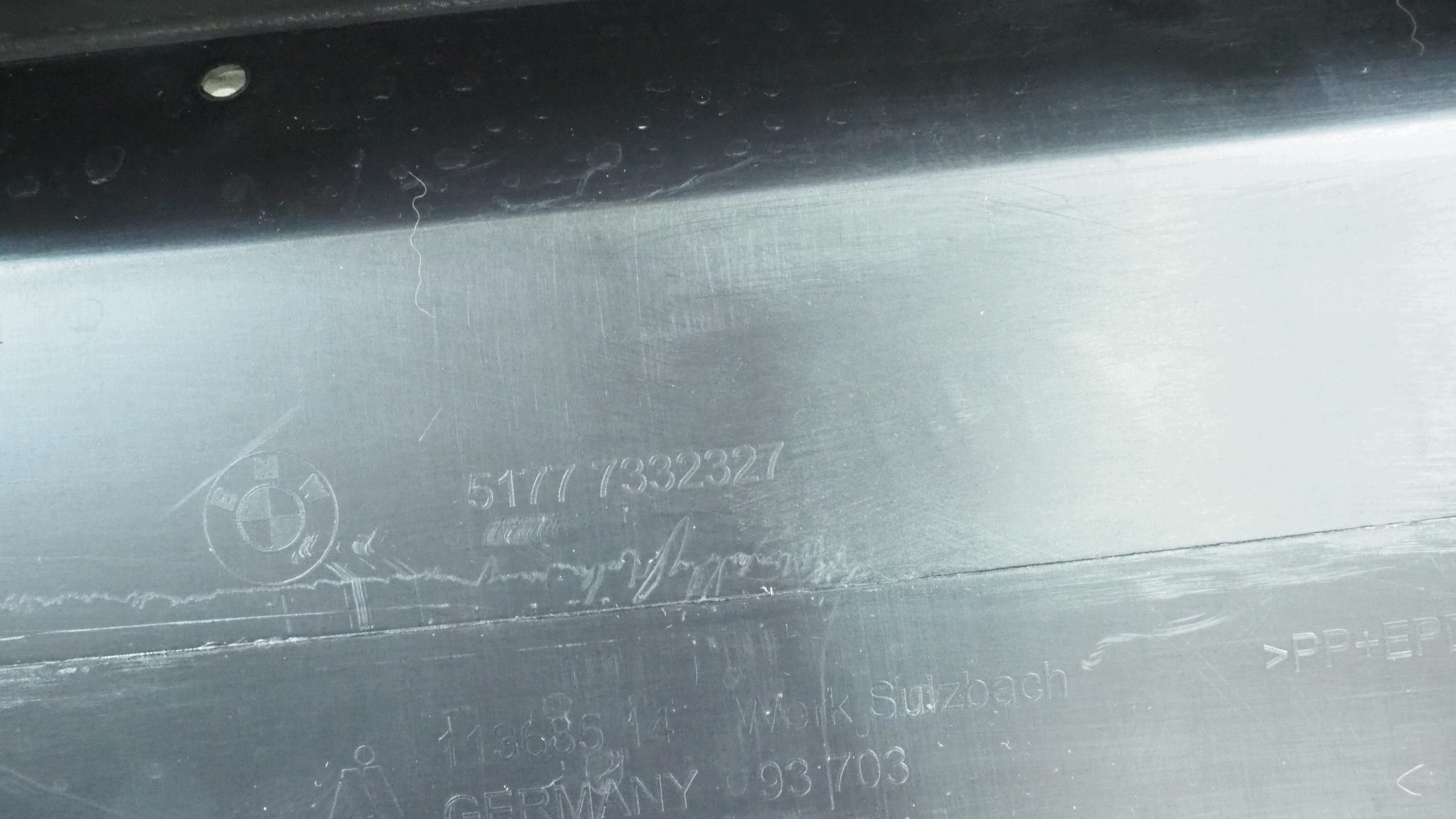 BMW X1 F48 moulding threshold left 7332327
