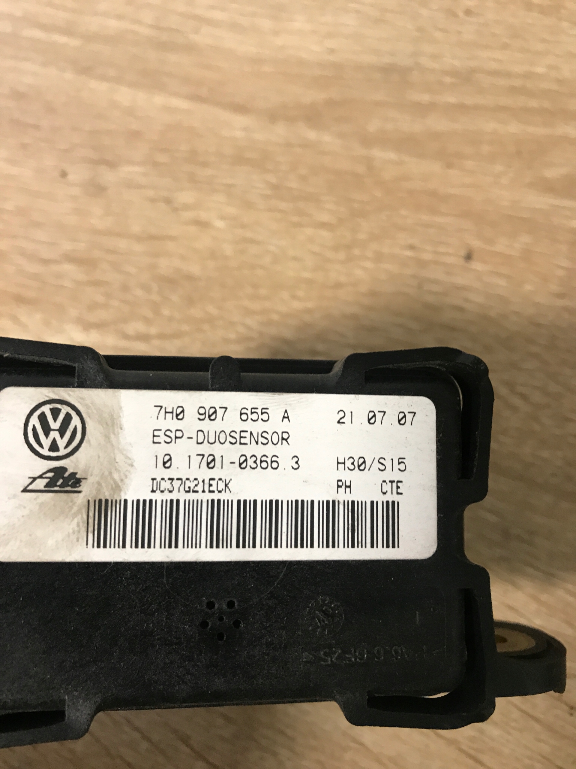 SENSOR sensor ESP VW SKODA AUDI 7H0907655A