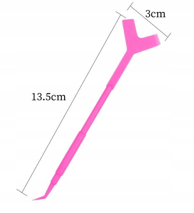D5 WIELOFUNKCYJNY APLIKATOR GRZEBYK Y 3W1 Marka PRIMA DERMA