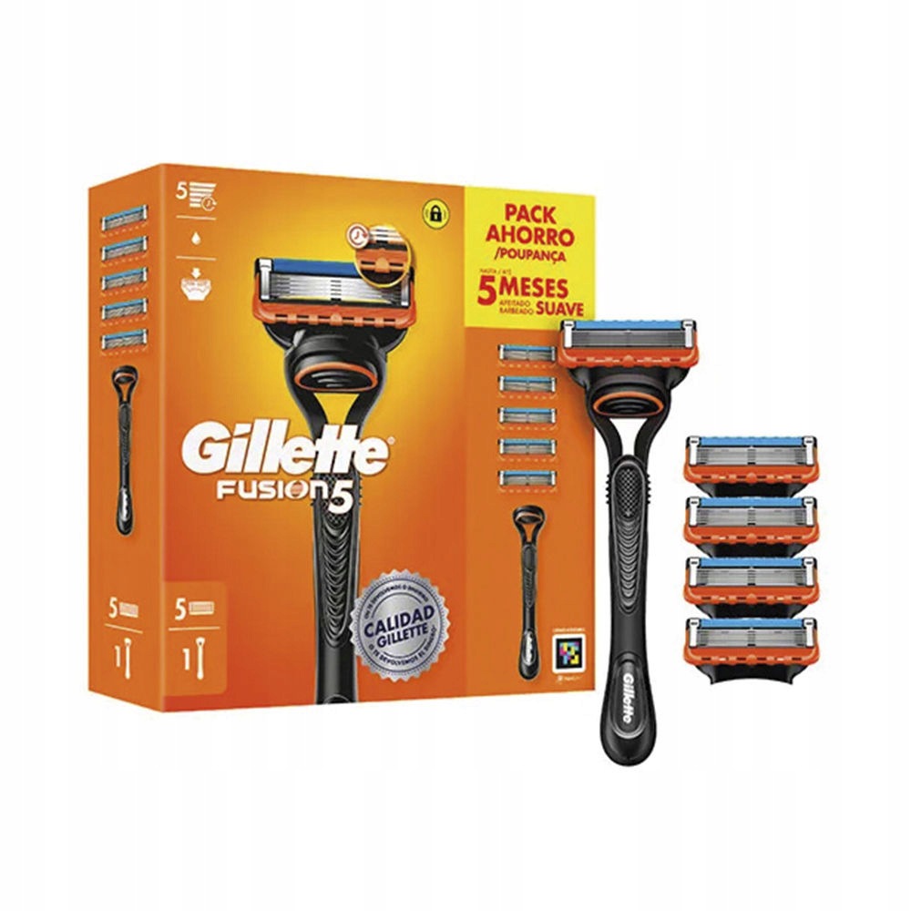 Gillette Fusion 5 holicí strojek 5 náhradních hlavic