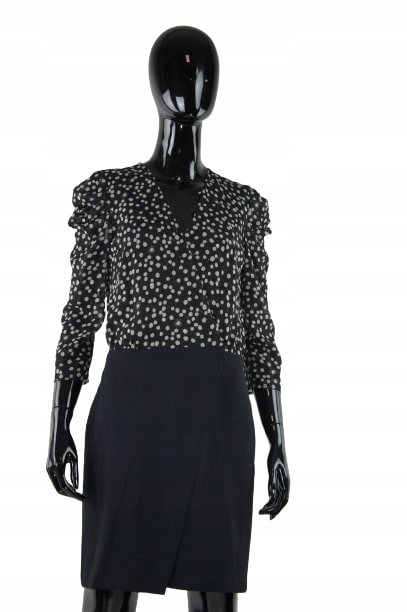 Liu Jo Černé Šaty S Řasením (M)