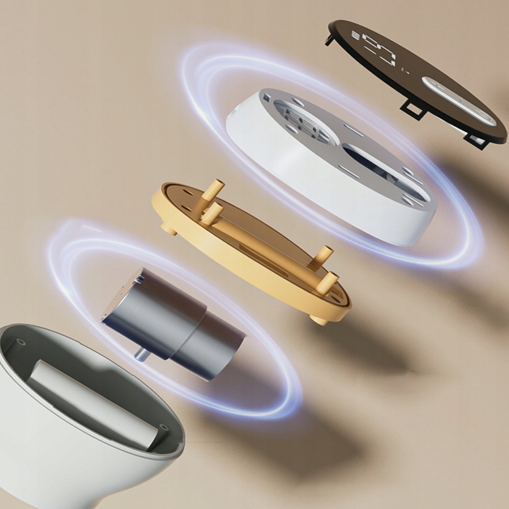 ELEKTRYCZNY LAKTATOR PIERSI CICHY LAKTATOR PIERSI BEZ BPA 180ML 4 TRYBY LCD Marka bez marki