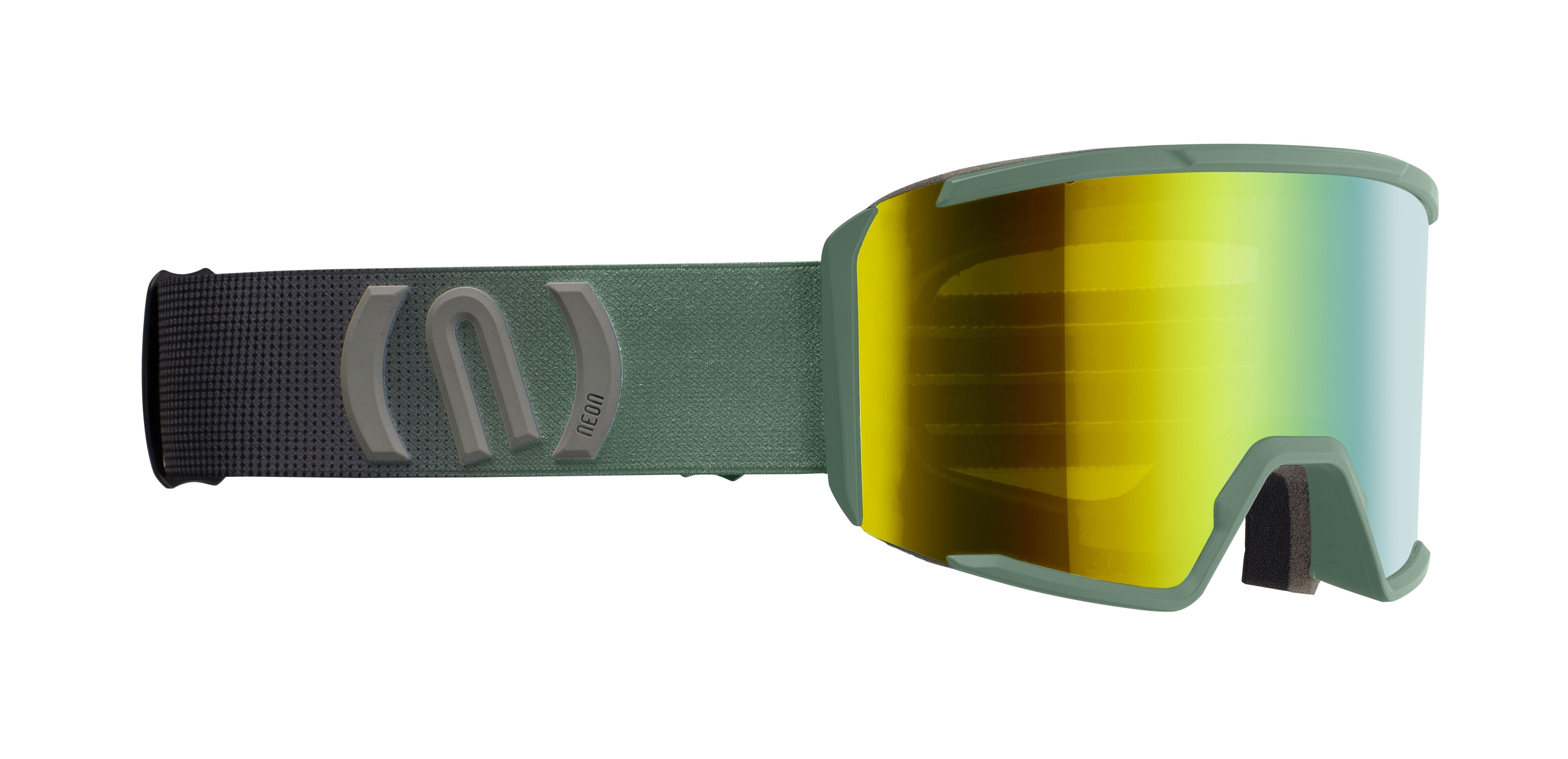 Lyžařské Brýle Neon K2 Black Army Green Mirror Red CAT3