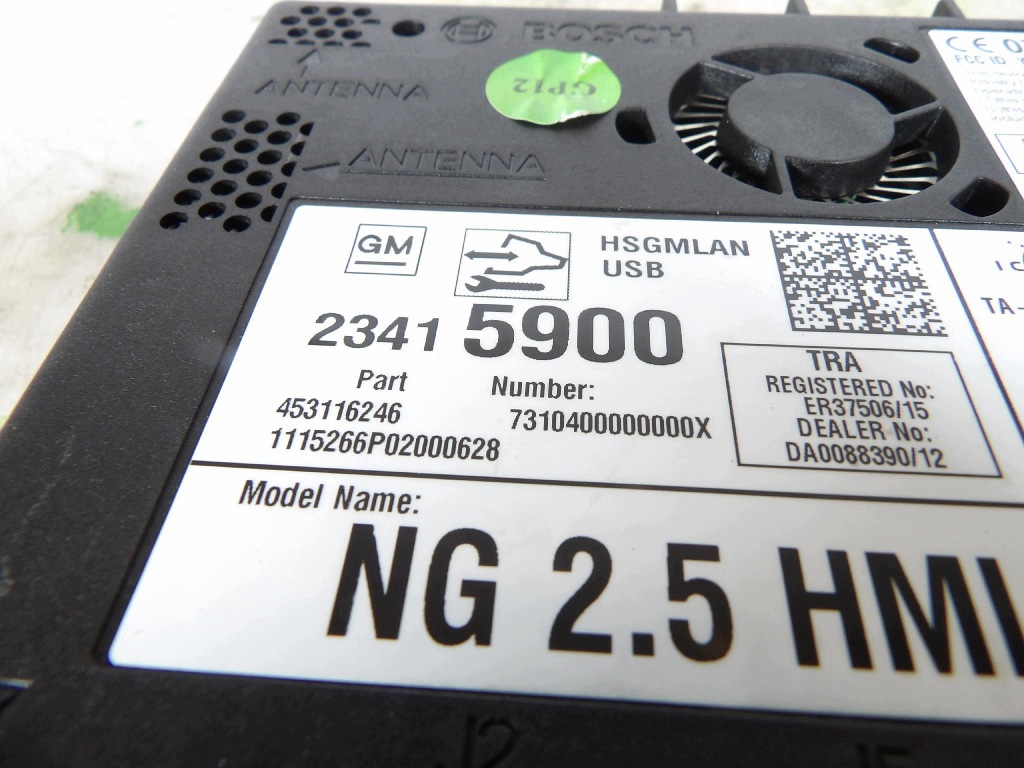 module navigation 23415900 OPEL INSIGNIA A LIFT