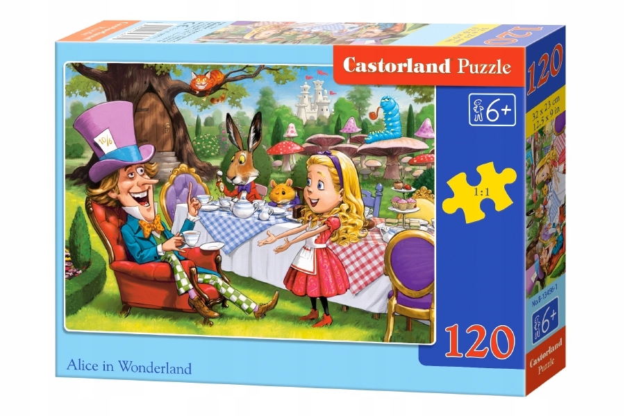 

Puzzle 120 el. B-13456-1 Alice in Wonderland