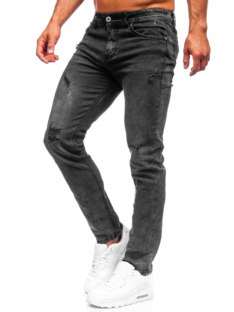 

Spodnie Jeansowe Czarne K10009-2 DENLEY_29/S
