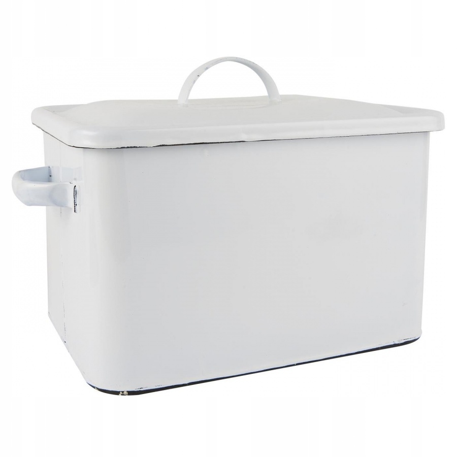 CHLEBAK EMALIOWANY Bread Box White Ib Laursen (040211_W1400) • Cena