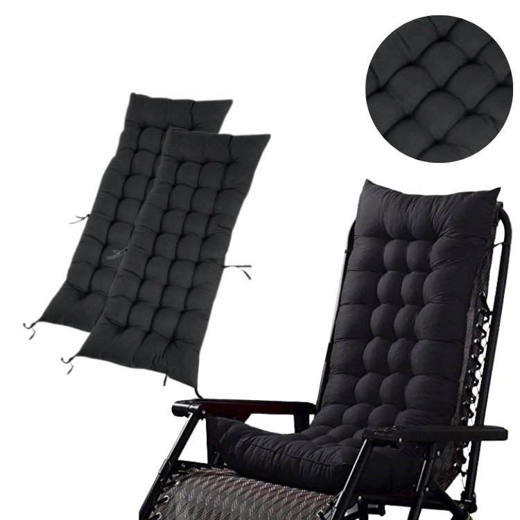 

Poduszka Ogrodowa Na Krzesło Fotel 2 Sztuki 110x60