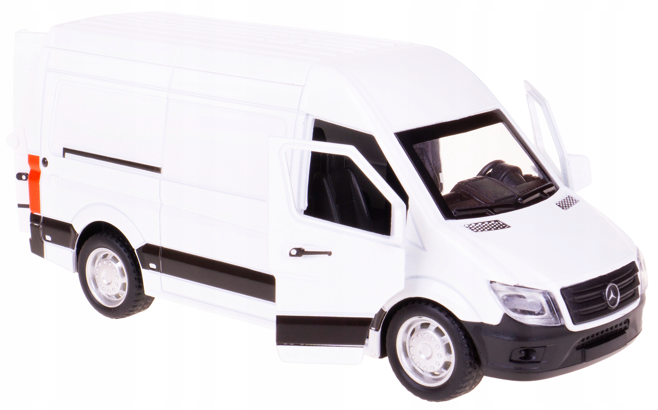 

Mercedes Sprinter Panel Van Model Metal 1:32 Biały