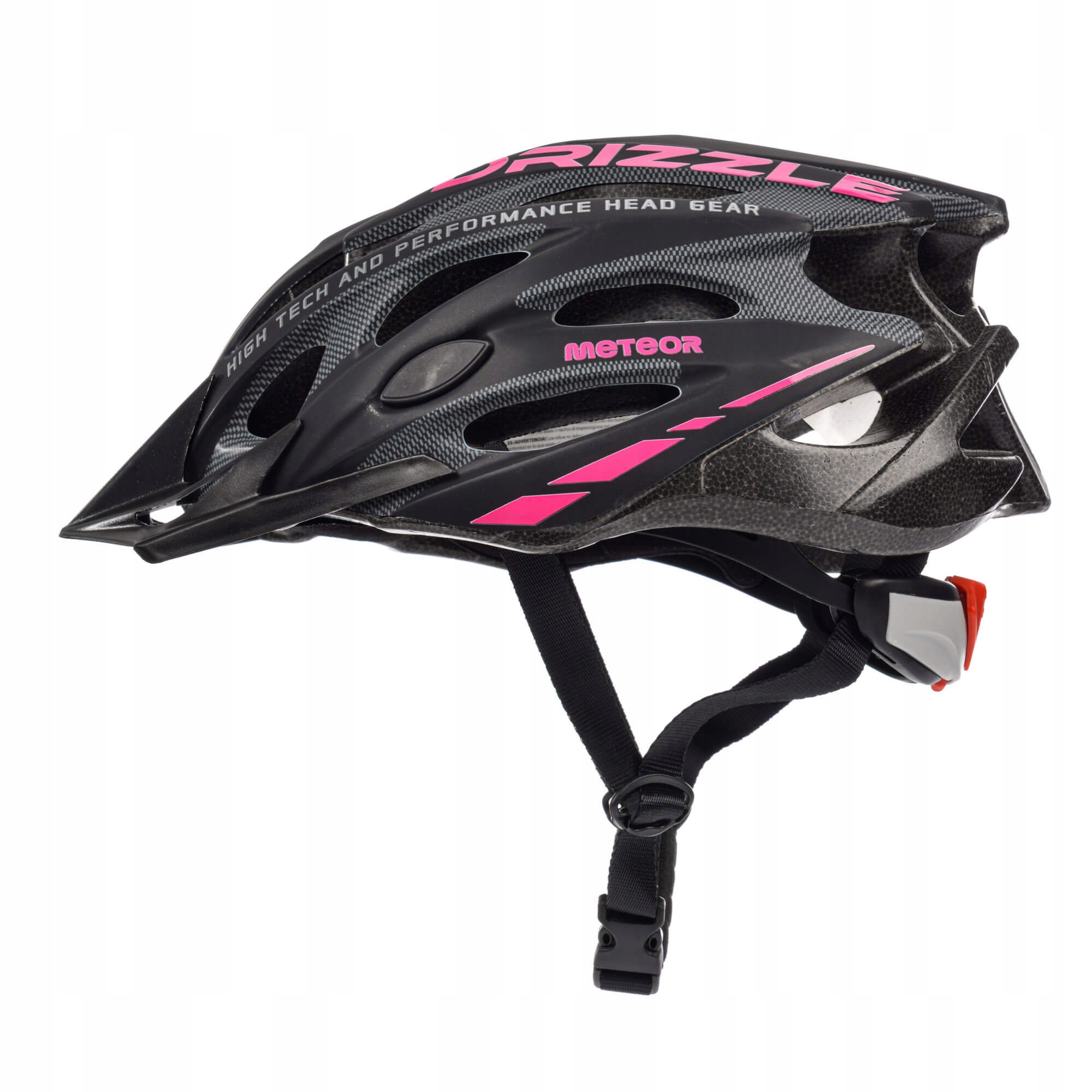 Kask Rowerowy Regulowany Meteor MV29 Drizzle L 58-61 cm otwory wentylacyjne